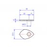 Obturateurs de clignotants CNC Racing image 2