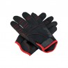 Gants moto Biltwell vintage noir/rouge image 3