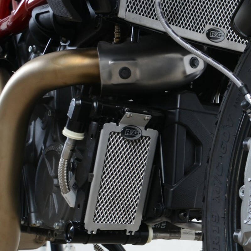 Protection de radiateur huile R&G Racing noir Indian FTR 1200